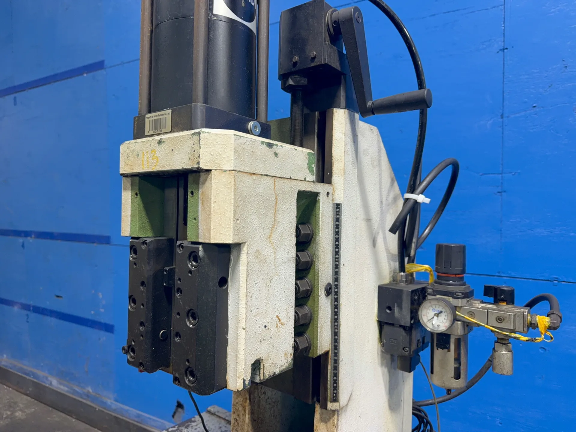 Schmidt #84-345-98, Press, 22000 lb. capacity, 11" x 15" bed, 1998 - Image 3