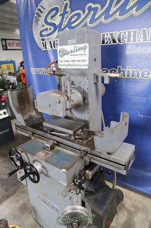 6" x 12" Mitsui #MSG-200MH, PMC, 17" long, 8" cross, 8" x3/4" x1-1/4" wheel, coolant system, lubrication - Image 1