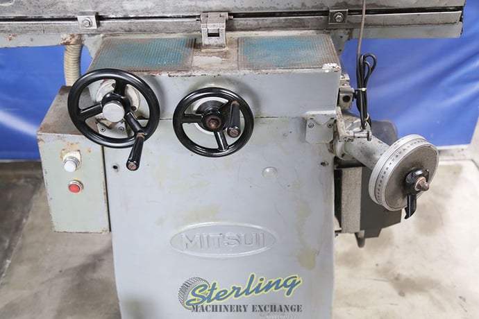 6" x 12" Mitsui #MSG-200MH, PMC, 17" long, 8" cross, 8" x3/4" x1-1/4" wheel, coolant system, lubrication - Image 4
