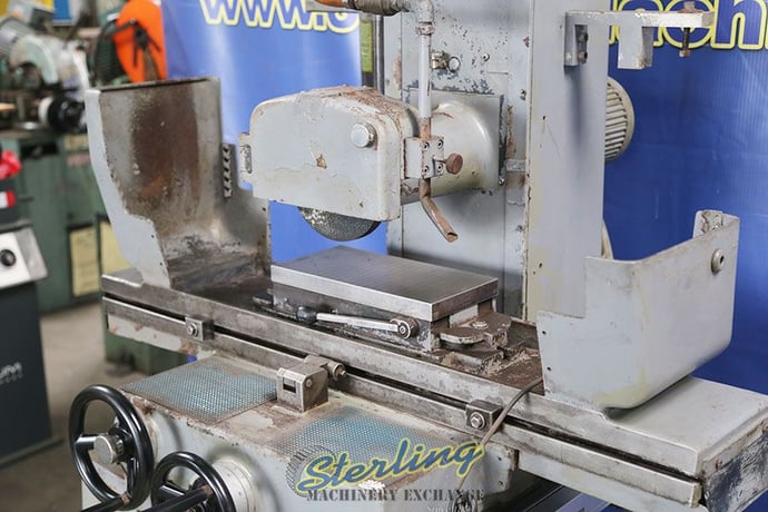 6" x 12" Mitsui #MSG-200MH, PMC, 17" long, 8" cross, 8" x3/4" x1-1/4" wheel, coolant system, lubrication - Image 7