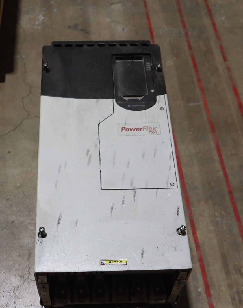 100 HP Allen-Bradley #20G1AND125JA0NNNNN, powerflex 755 ac drive (2 available - Image 1