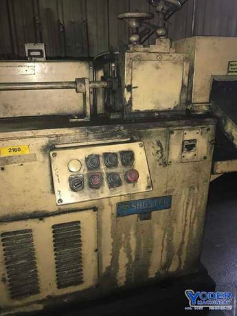 1/4" Shuster #2A4V, wire straightener & cut off, 2-feed rolls, 7-1/2 HP, 1990, #69121 - Image 8
