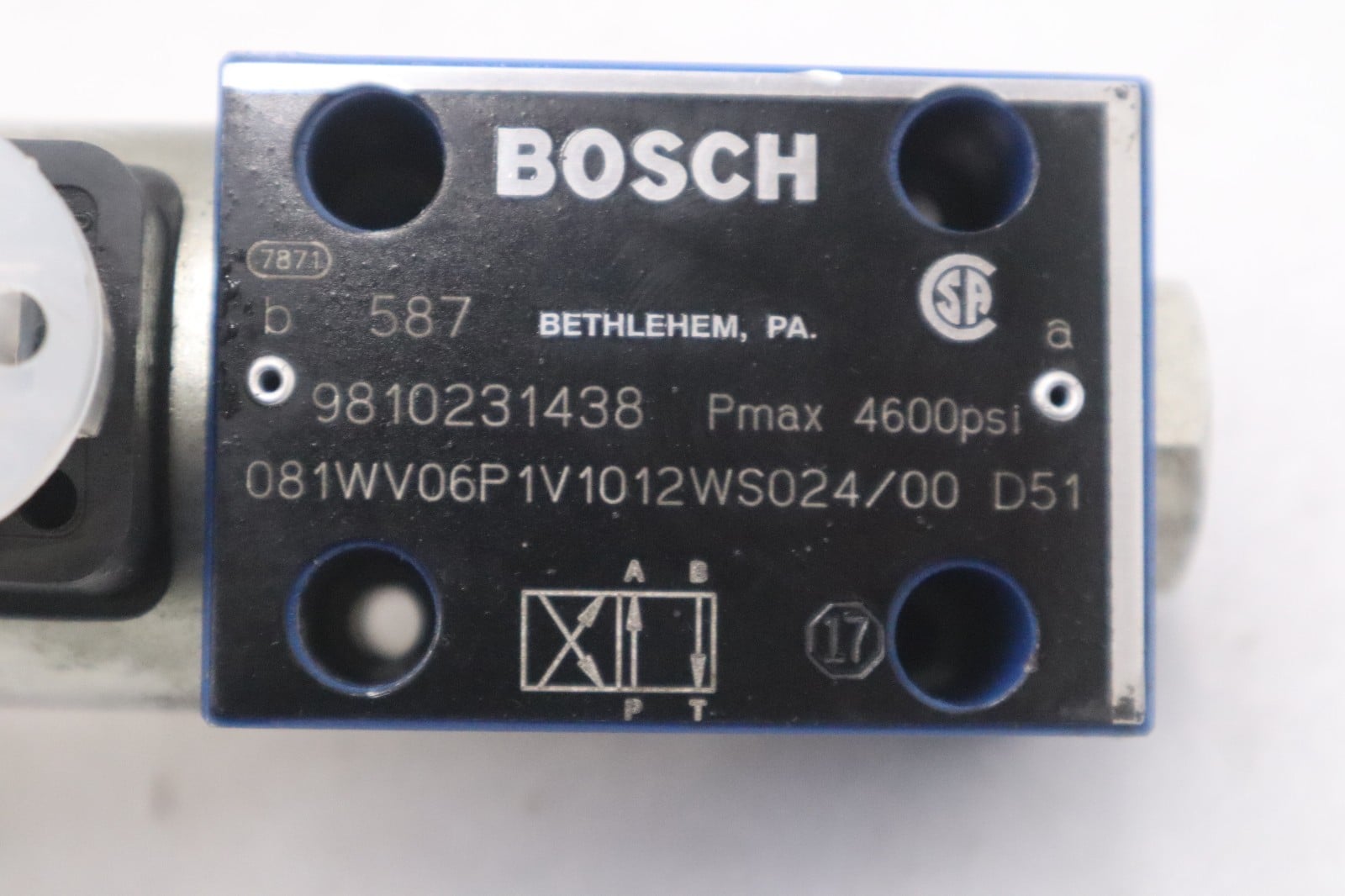 Bosch #9810231438, Valve - Image 2
