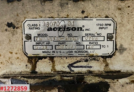 Acrison, volumetric feeder, 2-screw, sanitary Stainless Steel, 3 HP main, 1 HP dribble - Image 10