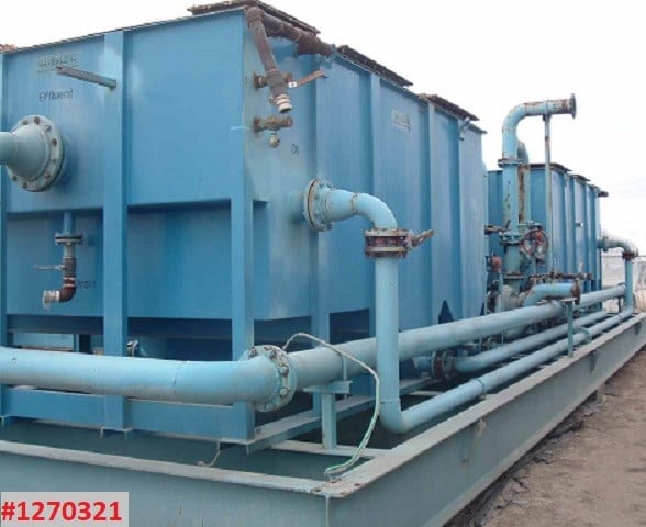 Parkson-Great Lakes Environmental #SRC500, coalescer, 500 GPM approx., oil/water/solids separator, slant rib - Image 2
