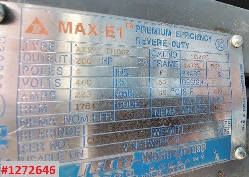 MikroPul #ACM-200, impact mill, Carbon Steel, 200 HP - Image 6