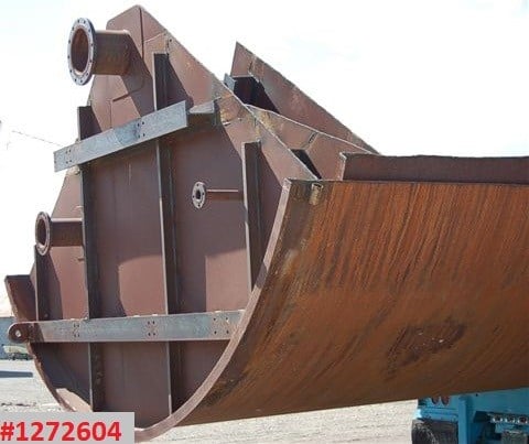 78550 gallon silo, 17' 9" x 43' 5" with 60&deg; cone, Carbon Steel, 10500 cu.ft., 65 PCF, Never Used (3 - Image 5
