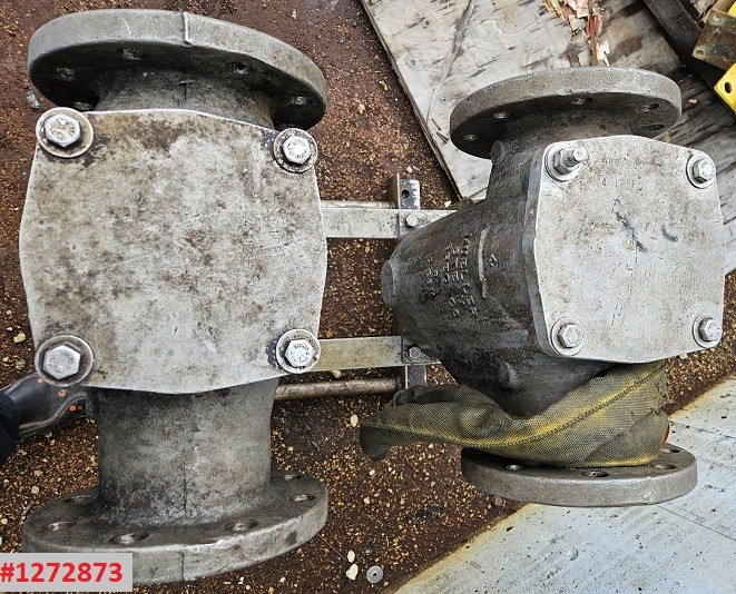 4" Mueller #125F-SS, basket strainer, 1 sq.ft., Stainless Steel, 150 psi, 4" in/out (2 available) - Image 4