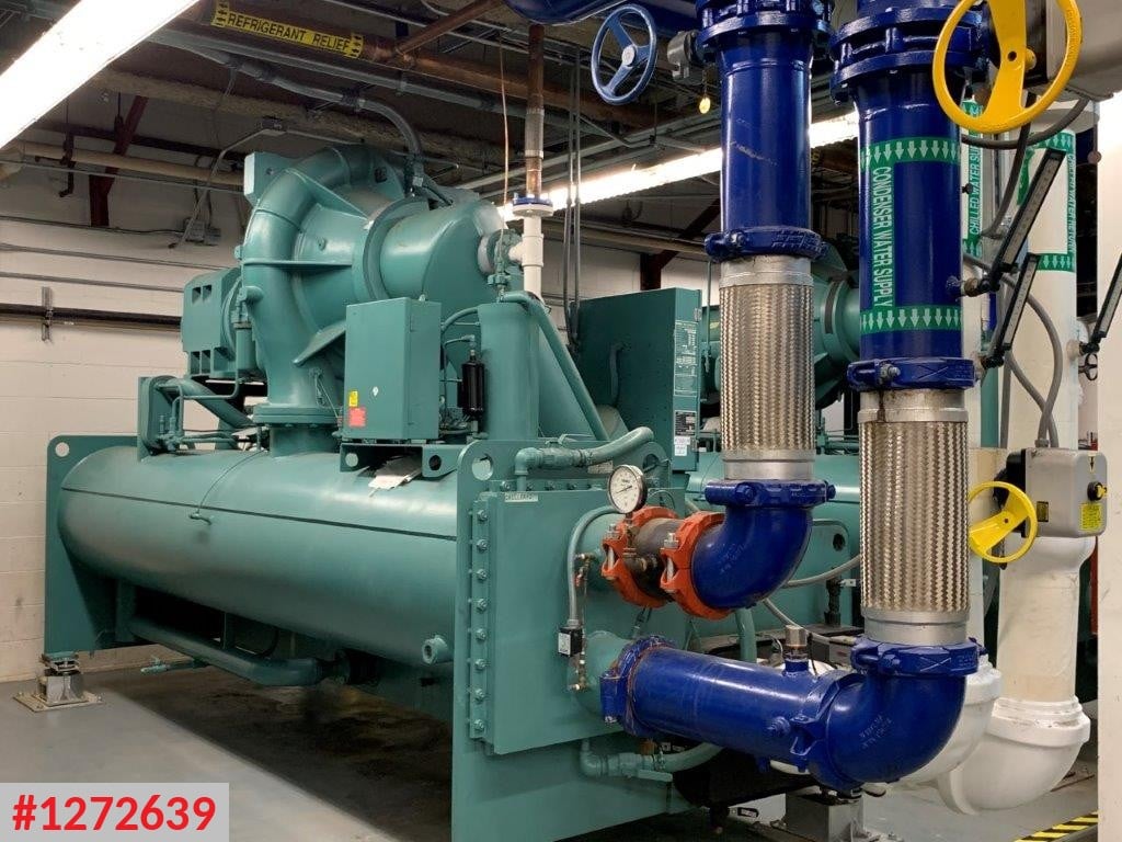 245 Ton, York #YT-61A2C3-CKJ, chiller, R-123, 200 HP (3 available) - Image 2
