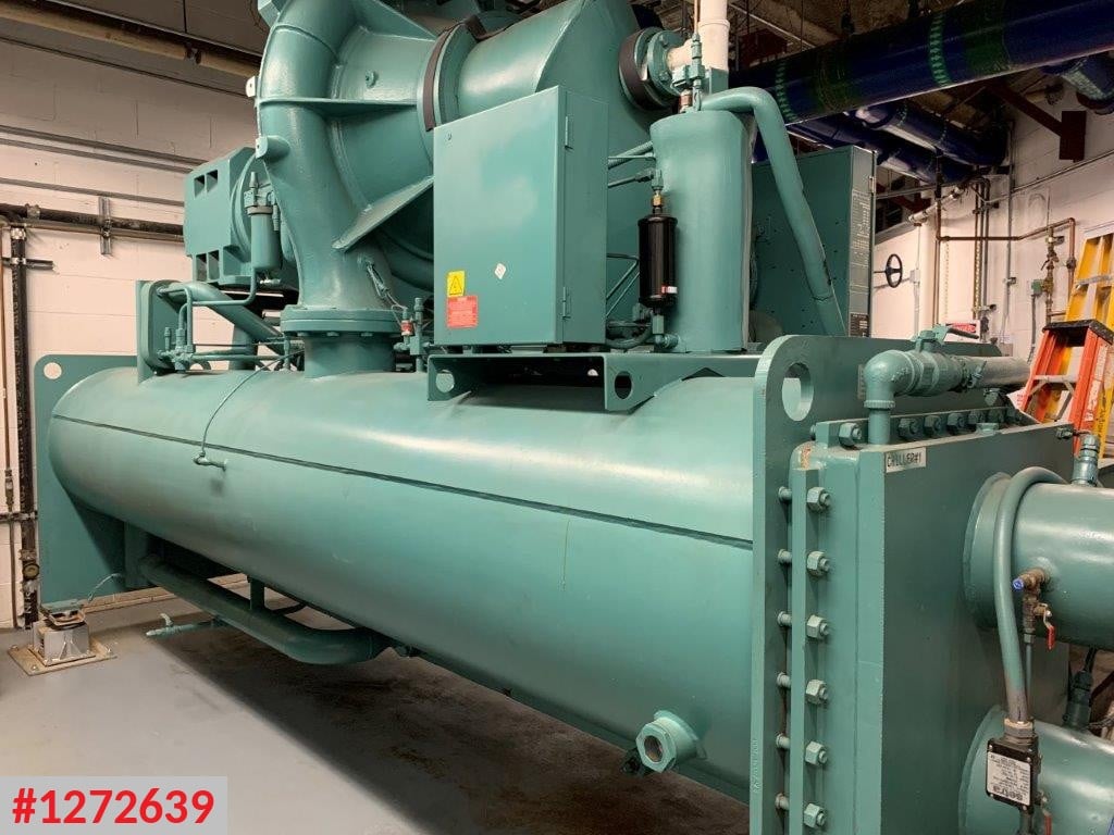 245 Ton, York #YT-61A2C3-CKJ, chiller, R-123, 200 HP (3 available) - Image 6