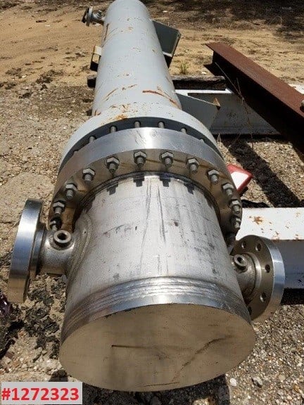 Ariel #JGP-1, reciprocating compressor, 55 ICFM @ 865 psi, 4.75 x 3, 85 HP, CO2, Stainless Steel - Image 7