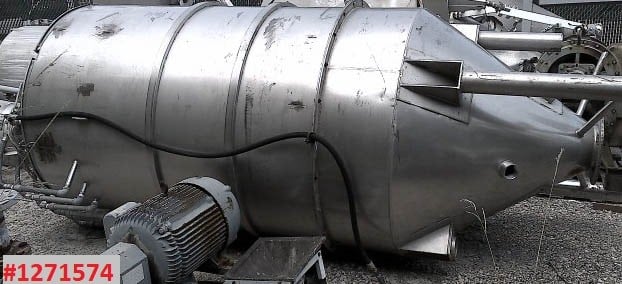 425 sq.ft., MAC, dust collector, 304 Stainless Steel, reverse pulse, bags - Image 1