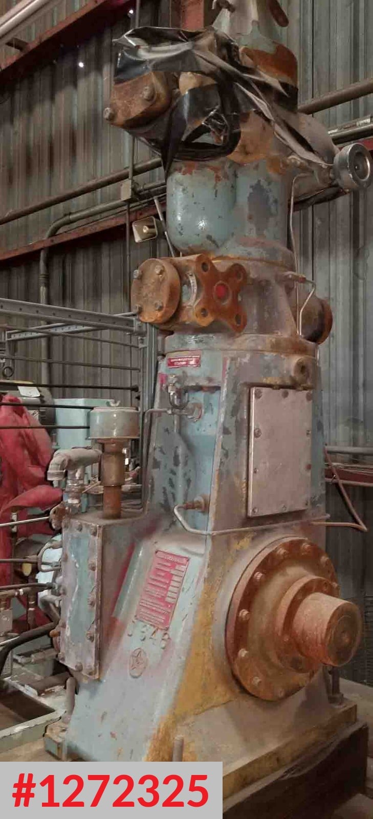 Ariel #JGI, reciprocating compressor, 25-50 ICFM @ 1125 psi, 5.75 & 3.75 x 3, 75 HP, gas - Image 3
