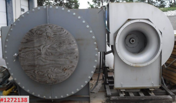 20 MM BTU/hr, hot air heater, 900&deg;F, natural gas, horizontal, Never Used - Image 3
