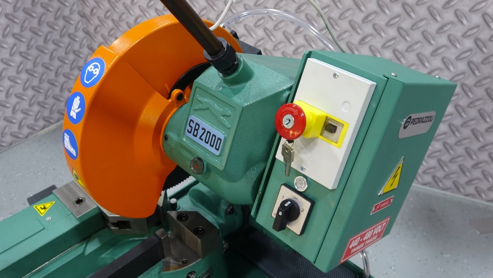 3.14" Pedrazzoli #Super Brown SB2000 MRM Manual Feed, 480 V, 3-phase, new - Image 3