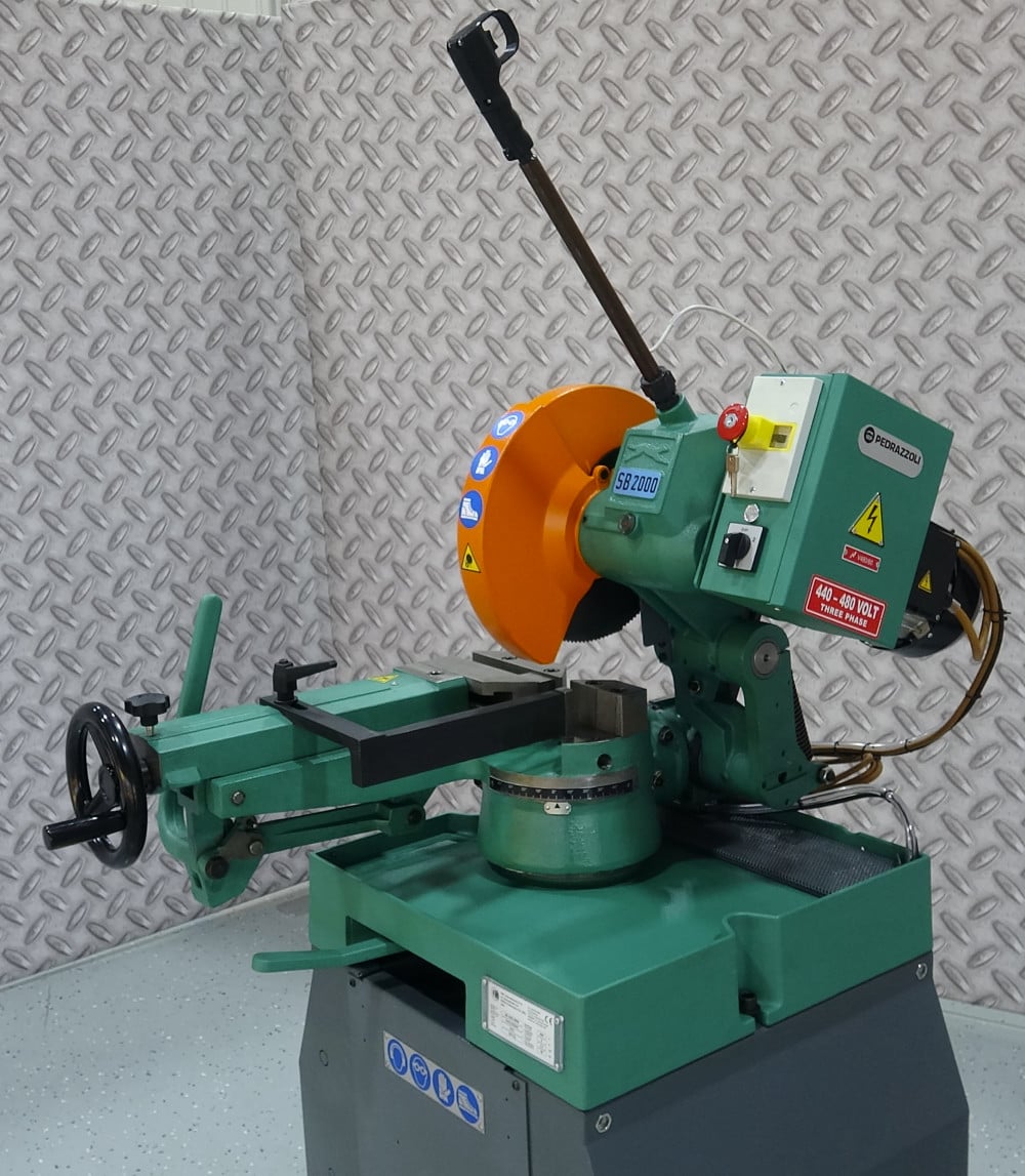 3.14" Pedrazzoli #Super Brown SB2000 MRM Manual Feed, 480 V, 3-phase, new - Image 8