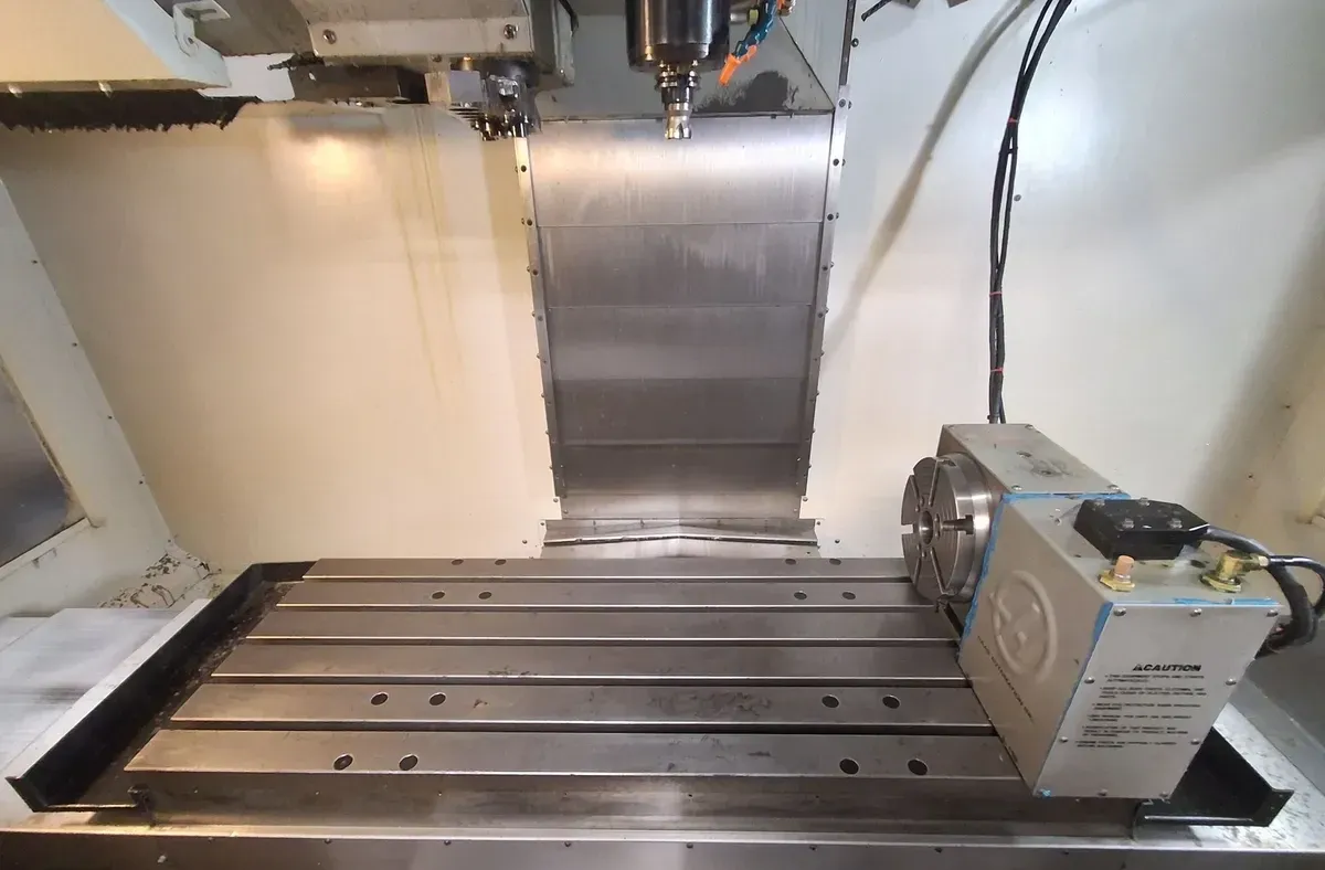 Haas #VF-3B, 4-Axis CNC Vertical Machining Center, 40" X, 20" Y, 25" Z, 48" x 18" table, 30 HP, 10,000 RPM - Image 6