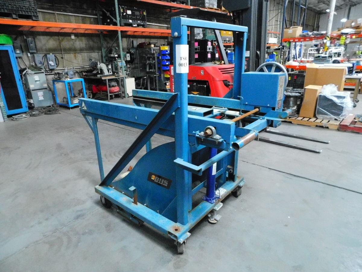 BHS #BTC-24MPP, battery transfer carriage w/ mechanical push/pull loader, 3000 LB - Image 3