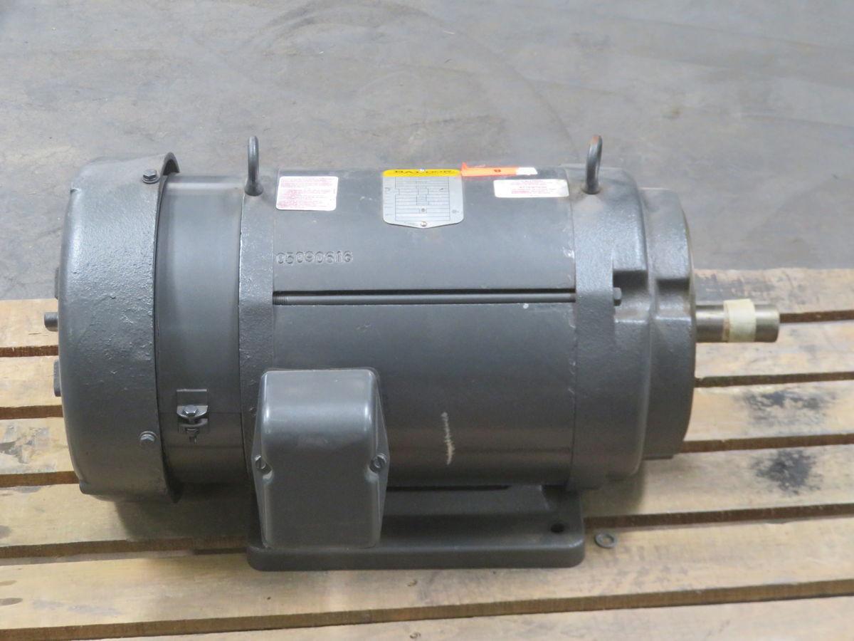 5 HP HP RPM 1750 RPM Baldor #CD9105, Frame 256UC, TEFC, DC motor, 180 Volts DC - Image 2