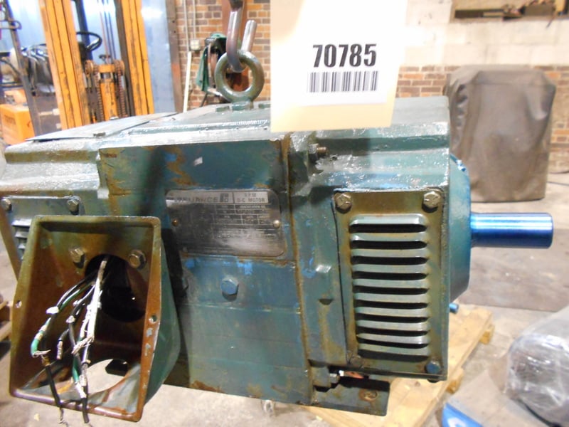10 HP 1800/2300 RPM Baldor, Frame 219ATC, DPFG-BV, rebuilt, 240VA, 150/300VF - Image 4