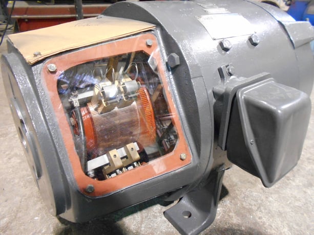 75 HP 1800 RPM Westinghouse, Frame 405A, DPFG-BV, rblt, 500VA, 150/300VF - Image 2