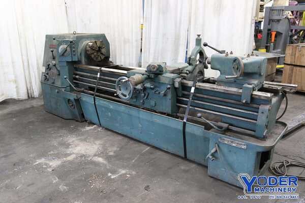 22" x 80" Springfield engine lathe, geared head, 12" SOCS, no gap, #4MT, 15 HP, #69227 - Image 1