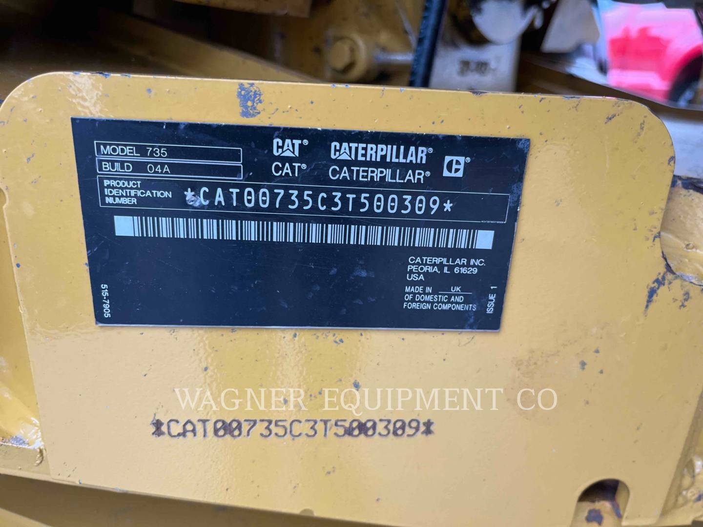 Caterpillar 73504, Articulated Truck, 2282 hours, S/N: 3T500309, 2021 - Image 6