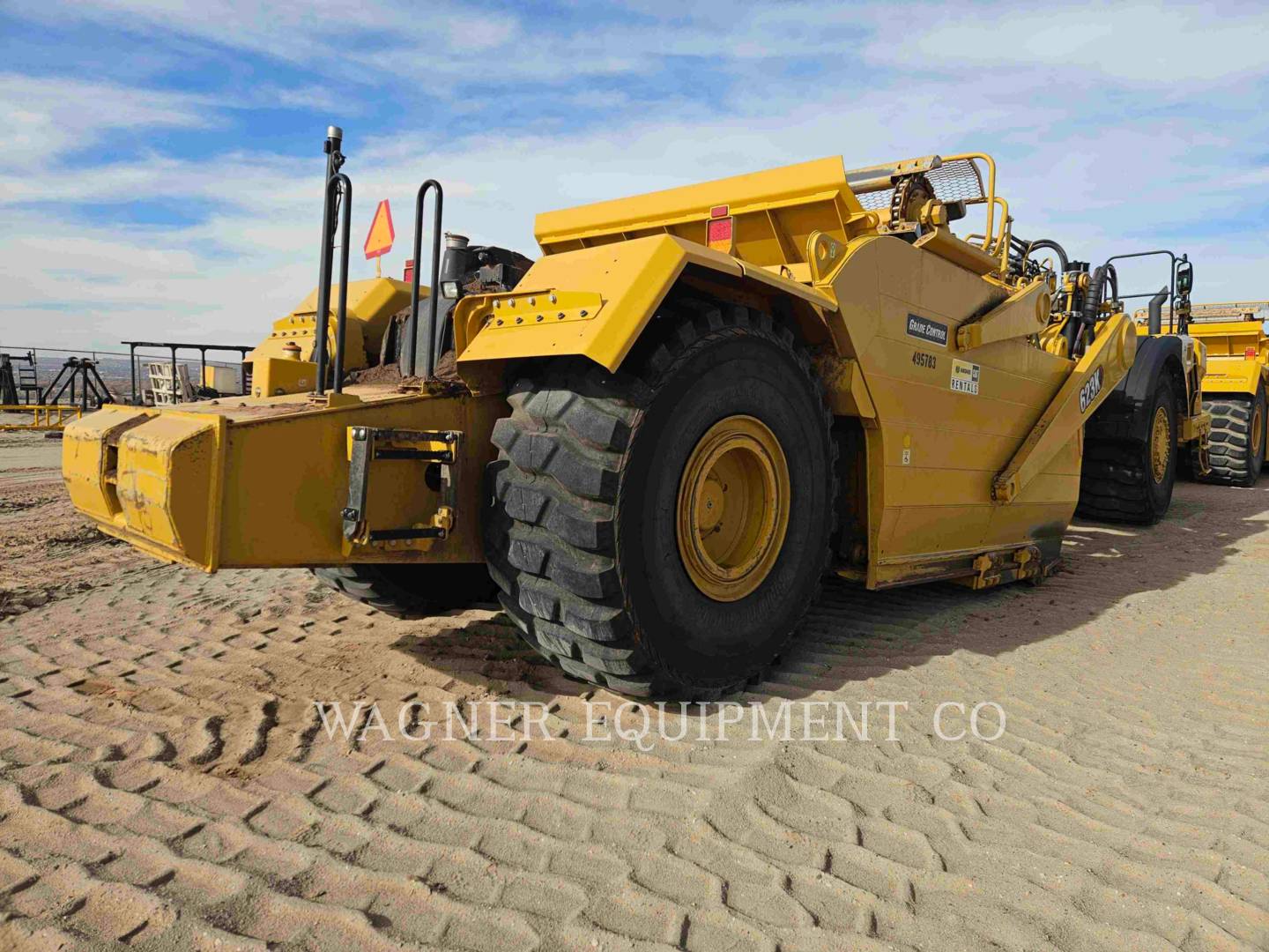 Caterpillar 623K, Wheel Tractor Scraper, 2114 hours, S/N: WTB00524, 2023 - Image 3