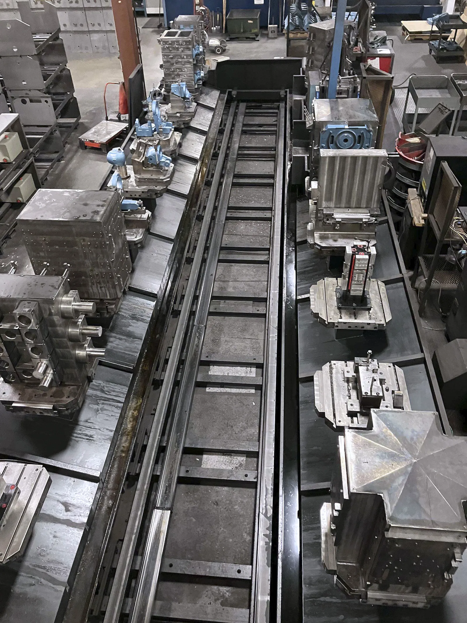 Mazak #6800, CNC horizontal machining center cell, (2) machines w/ Palletech system, 41.3" X, 35.4" Y, 38.5" - Image 6