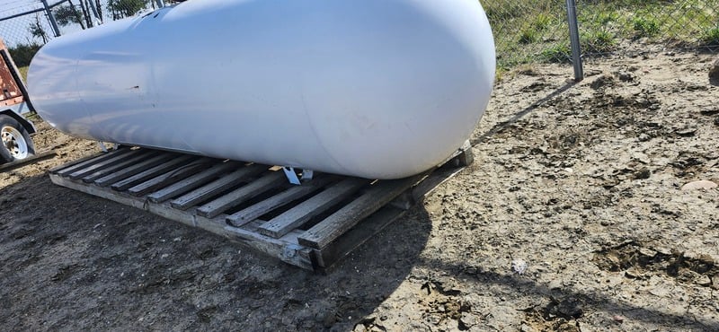1000 gallon, Trinity Industries de Mexico, 250 psi horizontal bullet, 42" x 16' vessel, sweet, -20°F MDMT - Image 5