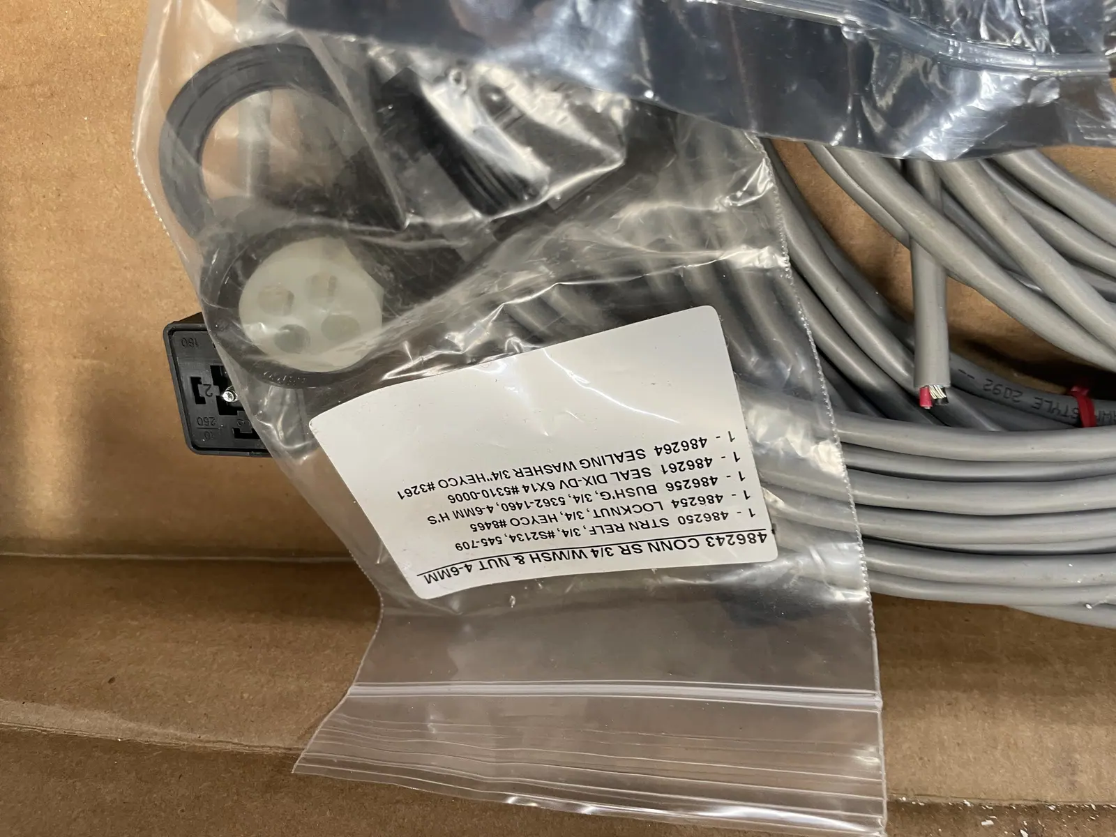 Frick #639A0360H03, transducer cable kit, (4) cables, (4) RXF temperature sensors #639A0151G01 (2 available) - Image 3