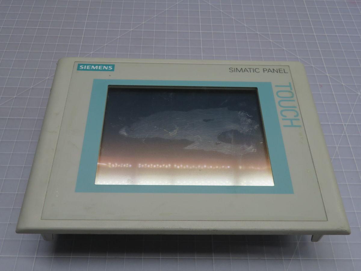 Siemens #6AV6640-0CA11-0AX1, TP177 operator interface, 5.7" touchscreen, RS485, 24 Volts DC - Image 3