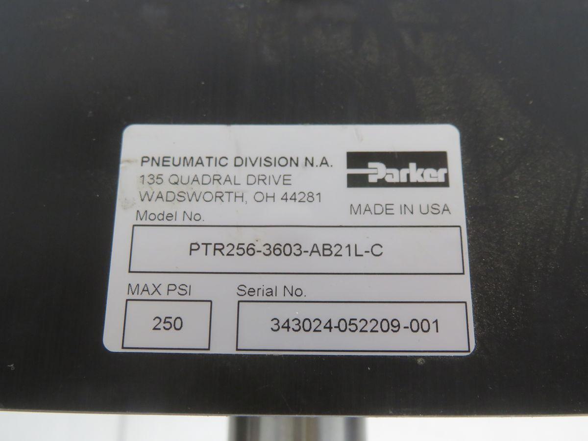 Parker #PTR256-3603-AB21L-C, PTR series rotary pneumatic actuator - Image 6