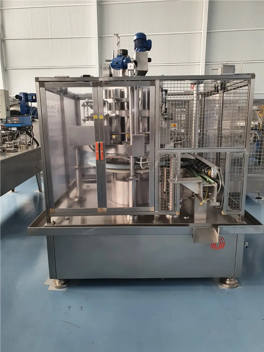 Sima #PFPL-16, 16-piston filler, 1 kg max. fill, 1-15/16" - 3-7/8" container diameter, no can / no fill - Image 6