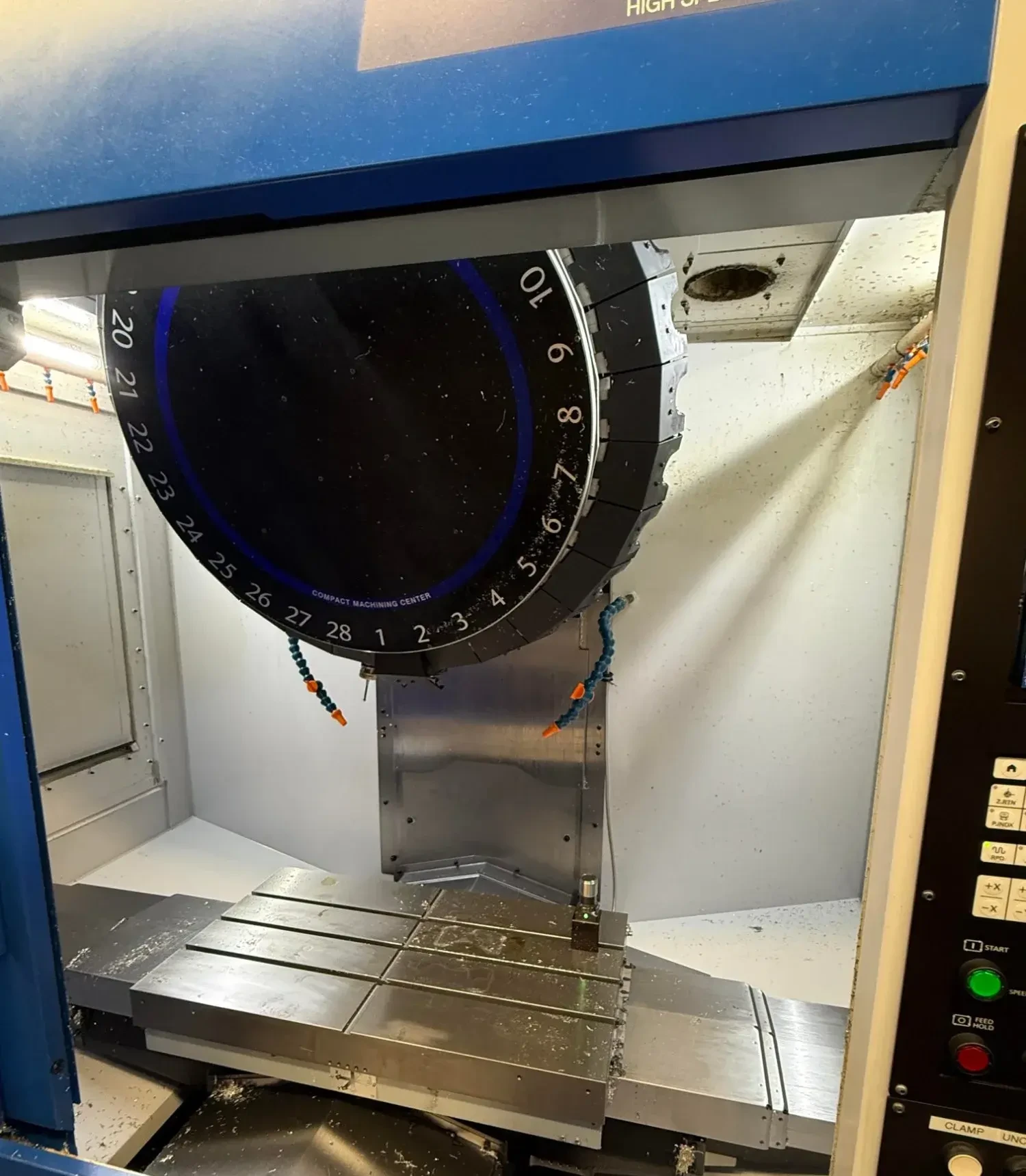 Brother #Speedio-S700XD2, CNC Drilling & Tapping Center, 27.6" X, 15.7" Y, 11.8" Z, 23.6" x 15.7" table, 11.8 - Image 4