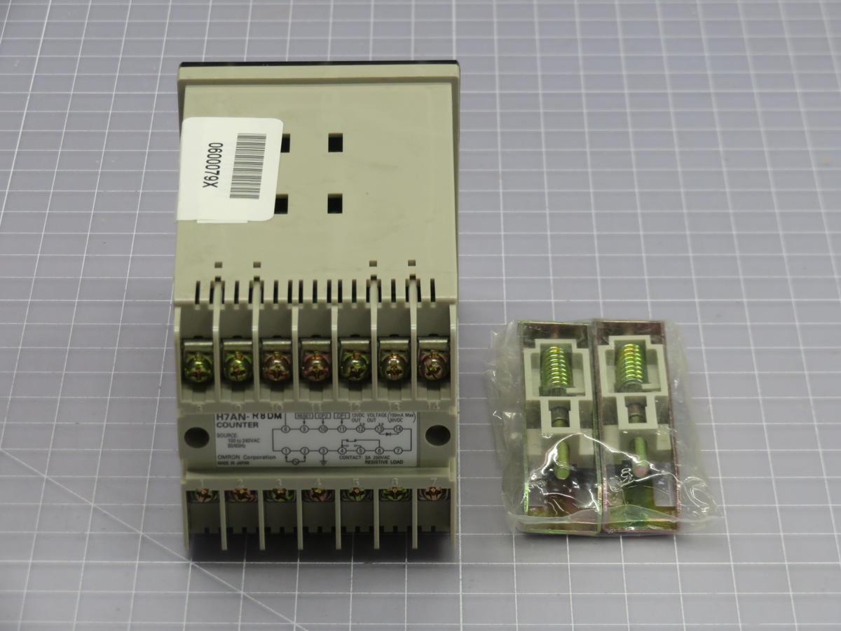 Omron #H7AN-R8DM, digital LED counter, 100-240 Volts AC - Image 3