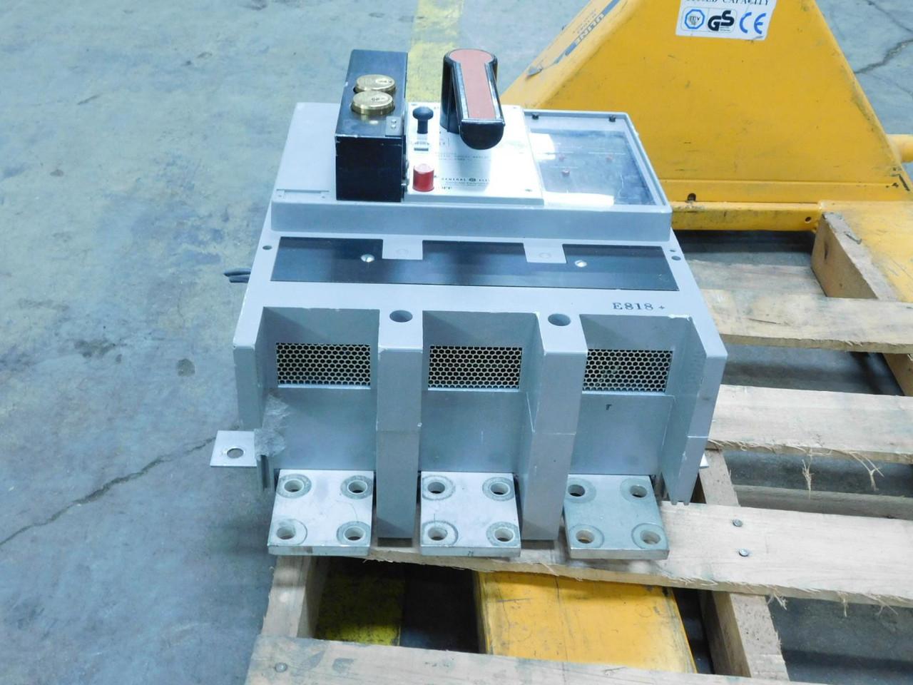 2000 Amp, General Electric #TP2020SS, RMS-9 insulated case circuit breaker, 3 Pole, 600 Volts AC, LSI-G, 65 - Image 1