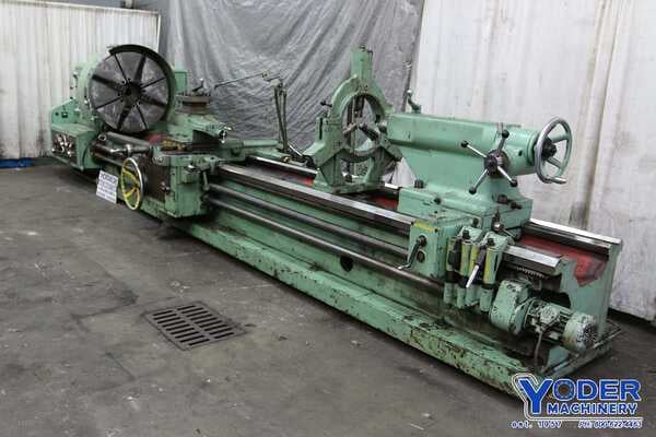 40" x 192" Stanko #165x5000, gap bed engine lathe, 26" SOCS, 4-jaw 39" chk, 1975, #69387 - Image 1