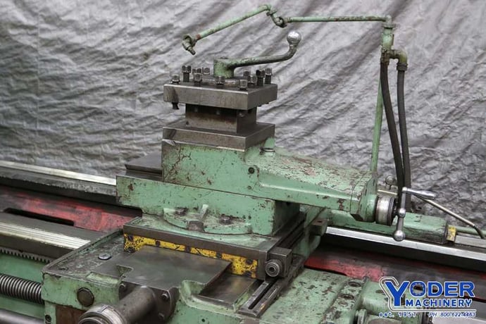 40" x 192" Stanko #165x5000, gap bed engine lathe, 26" SOCS, 4-jaw 39" chk, 1975, #69387 - Image 6