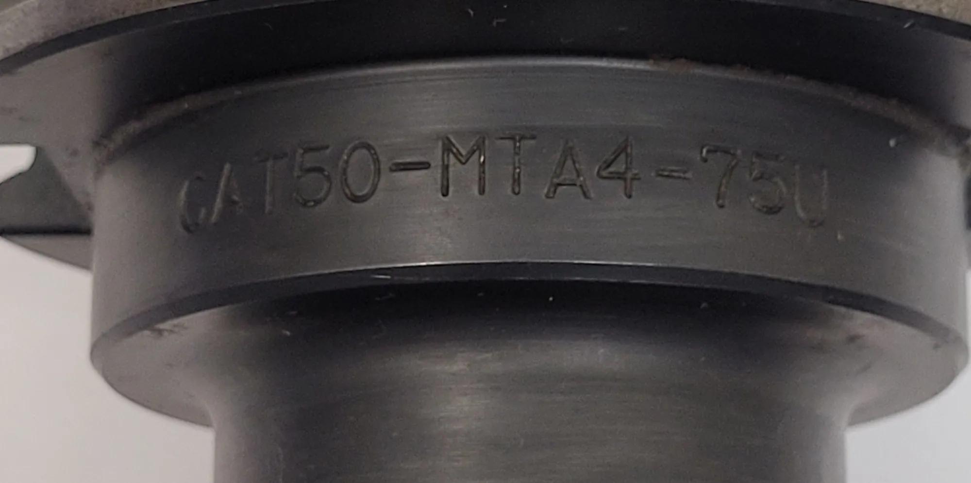 Nikken #CAT50-MTA4-75U, Morse taper adapter, CAT50 shank, MT4, 7" OAL - Image 4
