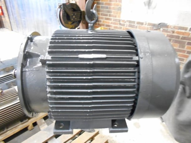 60 HP 3600 RPM Reliance, Frame 364TDZ, TEFC, rebuilt, 460 Volts - Image 2