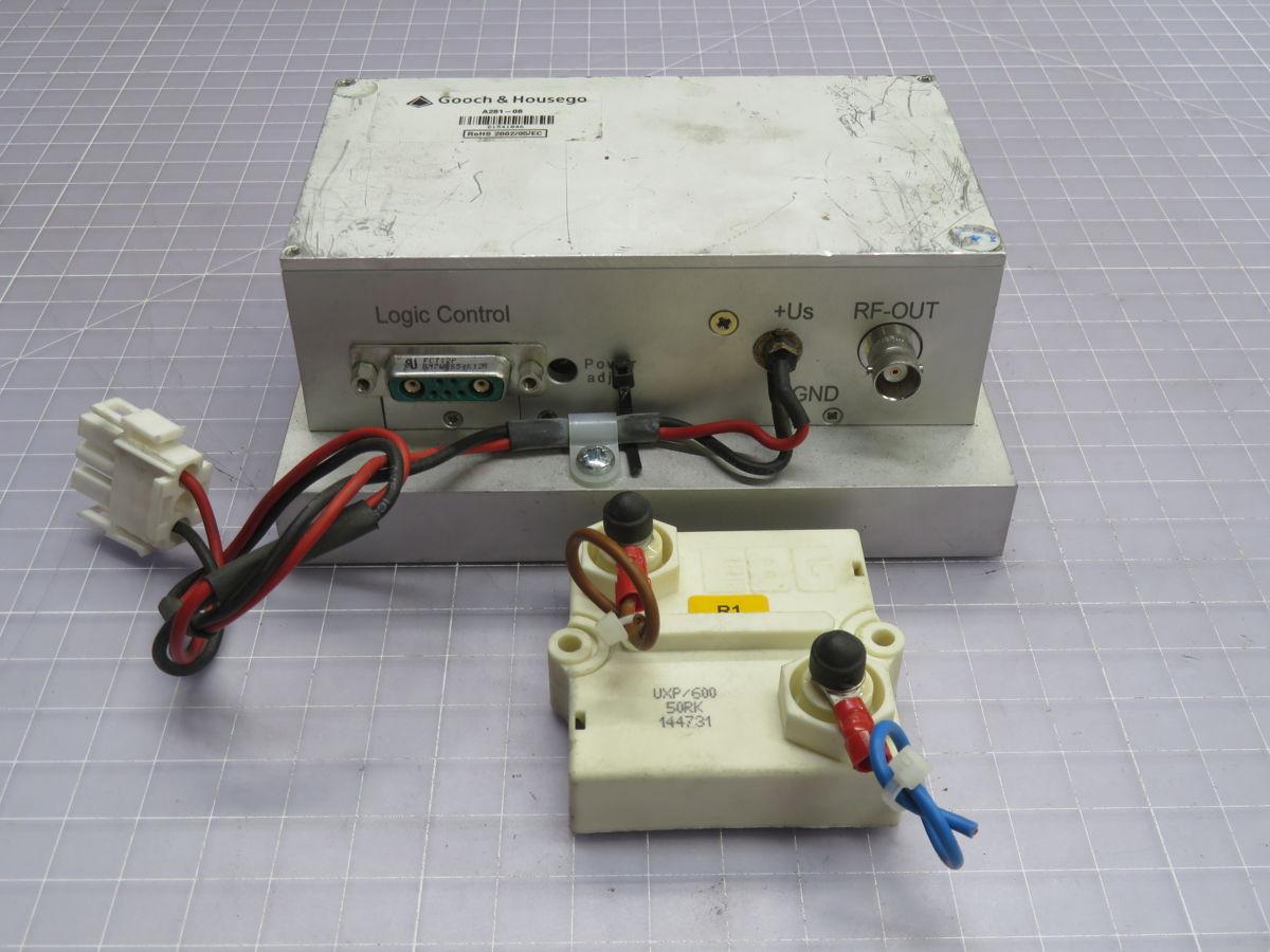 Gooch & Housego #A281-08, controller module, 24 Volts DC, RF out - Image 3