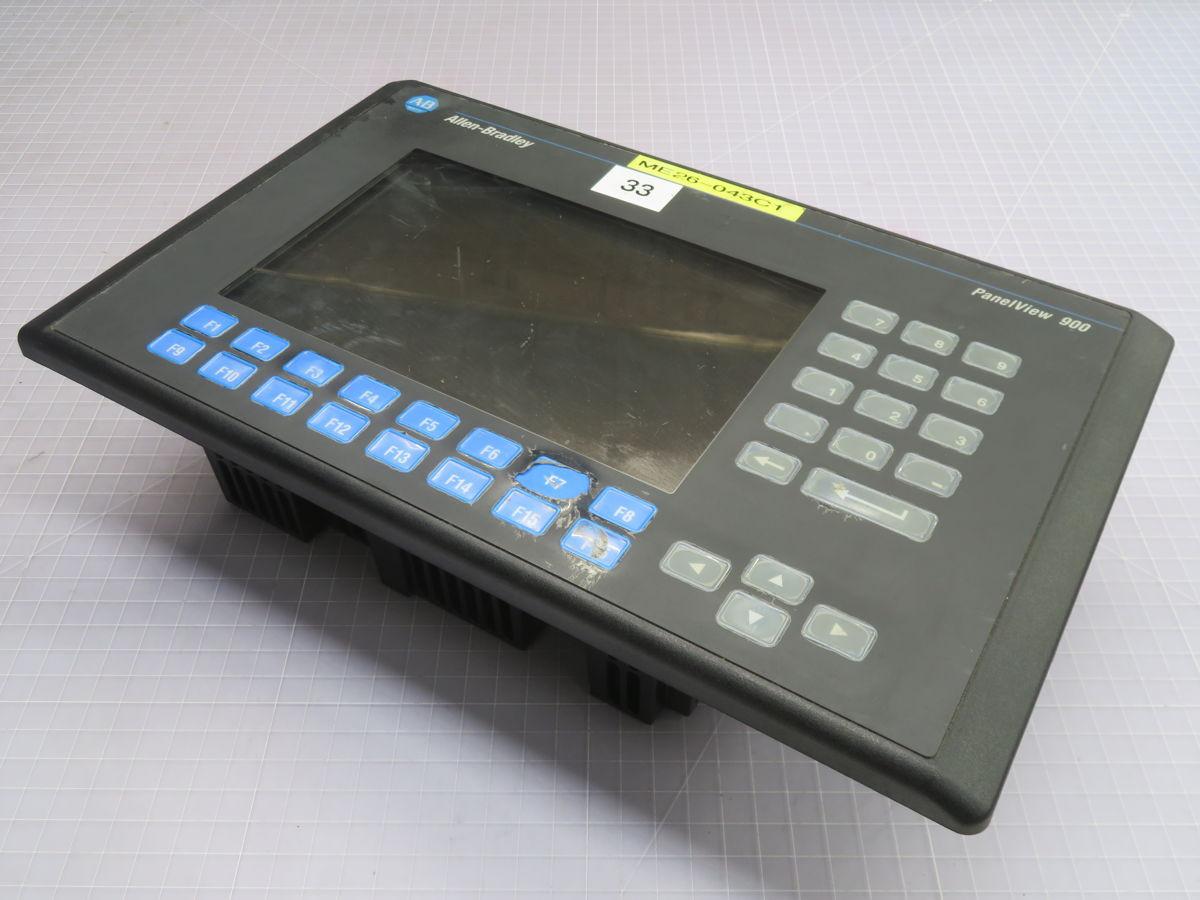 Allen-Bradley #2711-K9A2X, PanelView 900, 9" LCD, keypad, DH Plus, NEMA 4X, 100-240 Volts AC - Image 2