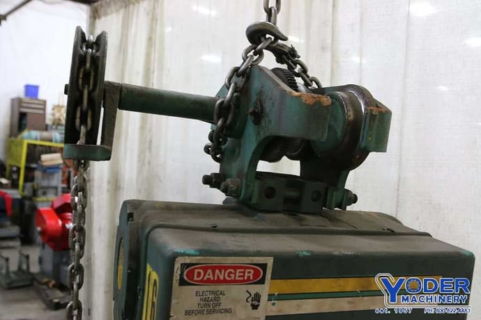 2 Ton, P & h, chain hoist, #68722 - Image 5