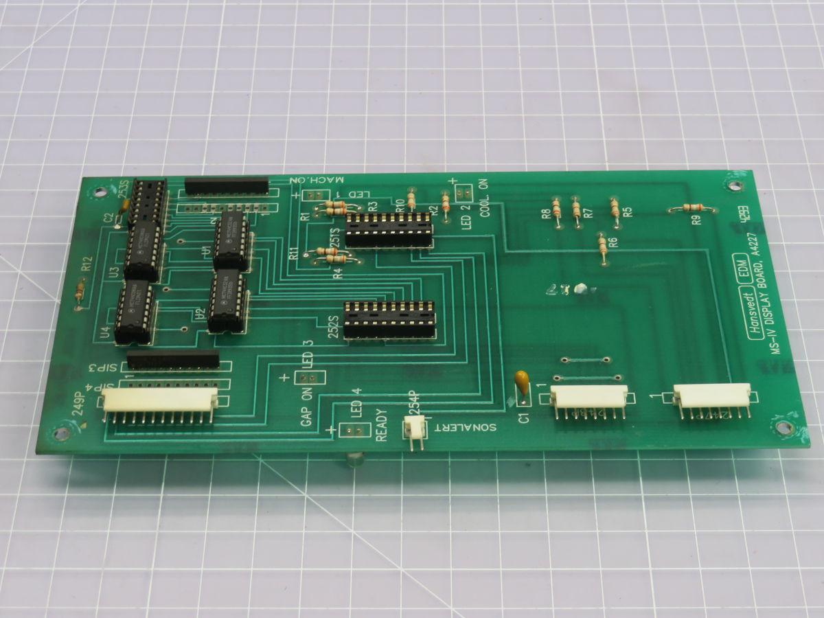 Hansvedt #A4227, display circuit board, from Hansvedt MS-4 - Image 3