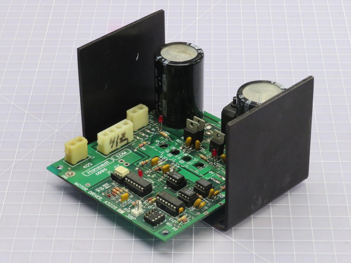 Hansvedt #A5228, motor driver board, from Hansvedt MS-4 - Image 2