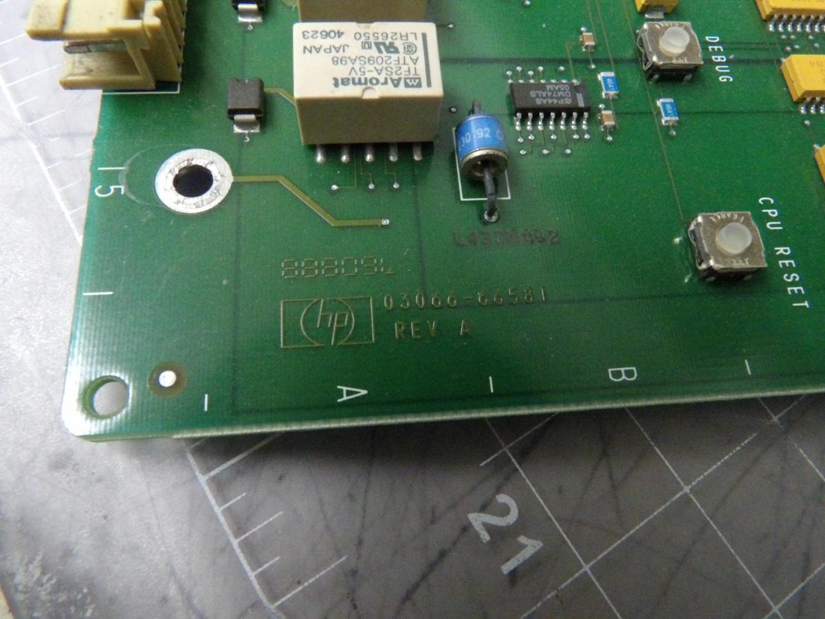 HP #03066-66581, M4417 driver/sensor board, 96 channels, Rev A - Image 1
