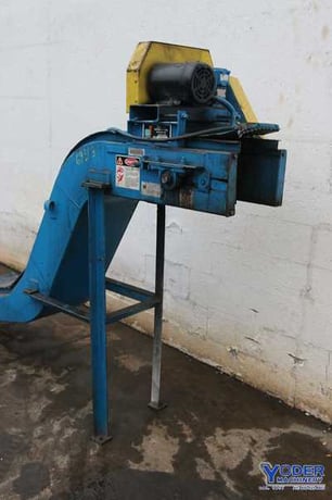 10" wide x 5' long, Mayfran Chiptote power conveyor, 54" dump height, #69313 - Image 2