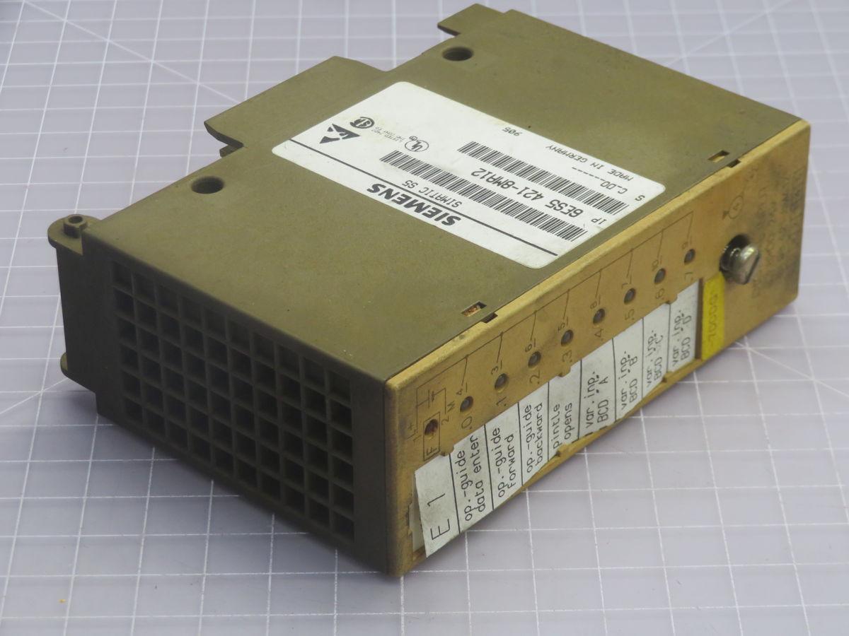 Siemens #6ES5-421-8MA12, Simatic S5 digital input module, 8 inputs, 24 Volts DC, LOT of 24 - Image 2