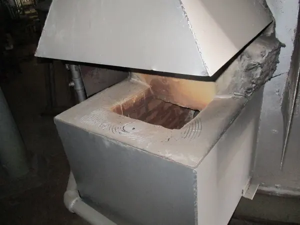 60" diameter x 72" H Annealing Furnace, gas-fired, hydrogen gas, 2150°F, complete w/control - Image 3